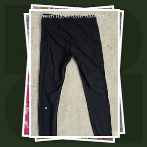 Lululemon Wunder Train Black Leggings